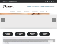 Tablet Screenshot of doctormira.es